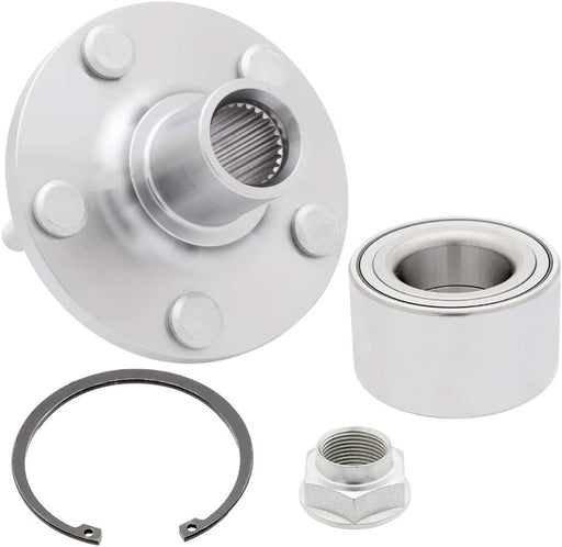BR930598K - FRONT Wheel Bearing & Hub Kit Compatible With 2000-2005 Toyota Celica, 2003-2018 Toyota Corolla, 2003-2008 Toyota Matrix, 2003-2008 Pontiac Vibe [1.8L Models ONLY]