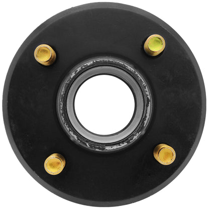 2,000 lbs Axle Capacity (BT8 Spindle) - 4 on 4" Trailer Idler Hub - HUB 42040 - Wheel Size: 8" to 14" - Races Installed: L44610 - 1" Spindle