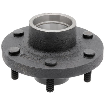 3,500 lbs Trailer Axle Idler Hub - 6 Lug on 5.5" Circle Bolt - Fits #84 Spindle - Races Installed L44610 & L68111