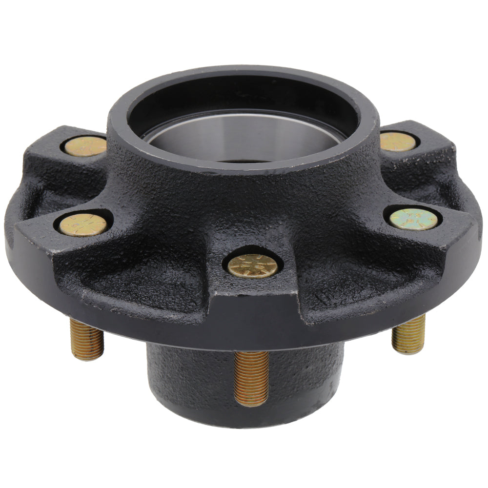 5,200-6,000 lbs Axle Idler Hub - 6 Lug on 5.5" Bolt Pattern - Stub Diameter 1/2 in