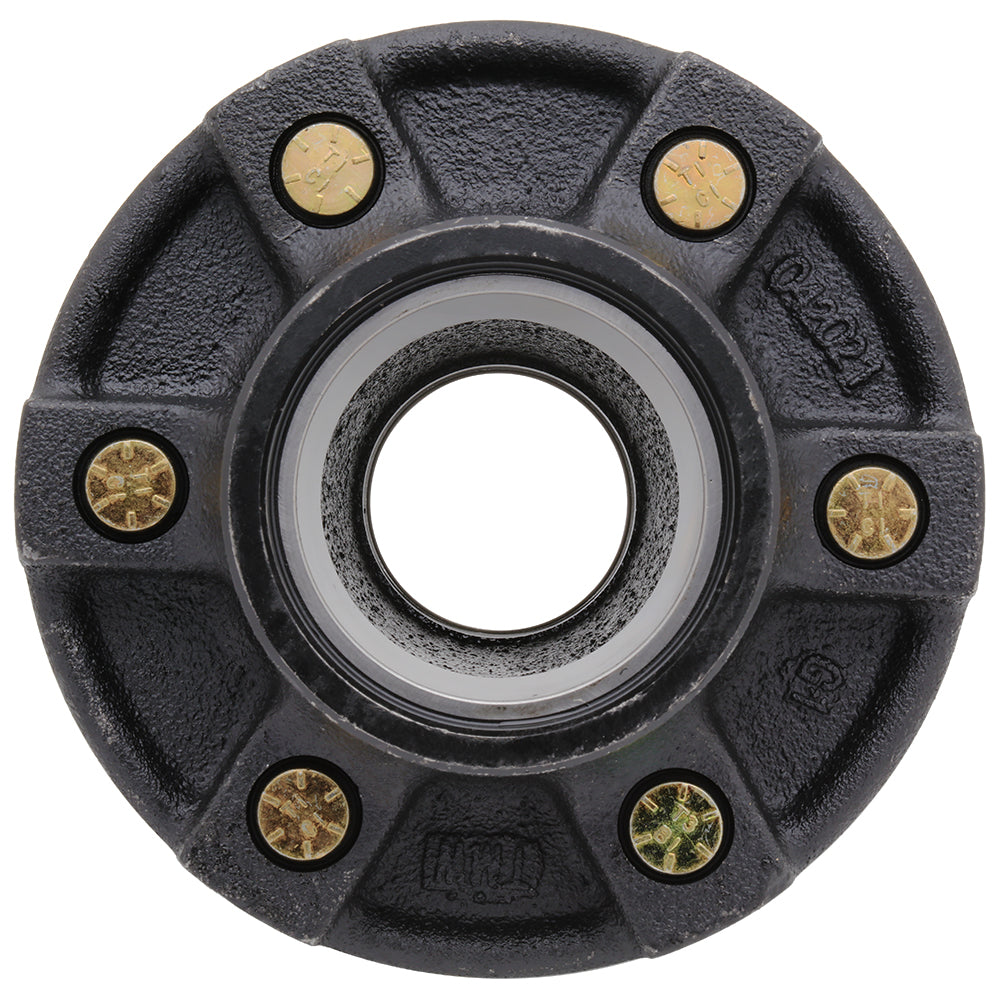 5,200-6,000 lbs Axle Idler Hub - 6 Lug on 5.5" Bolt Pattern - Stub Diameter 1/2 in