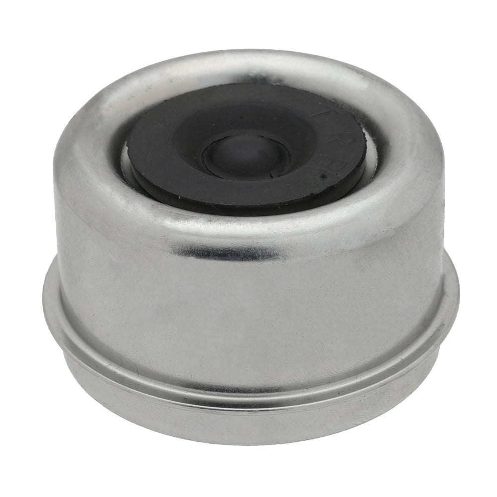 2.5" Dust Cap for Trailer Axle Hub with Rubber Plug