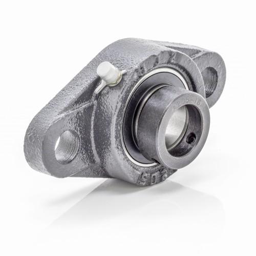 HCFL206-20 Cast Iron 1.25 in 2-Bolts Flange Unit HC206-20+FL206 ...