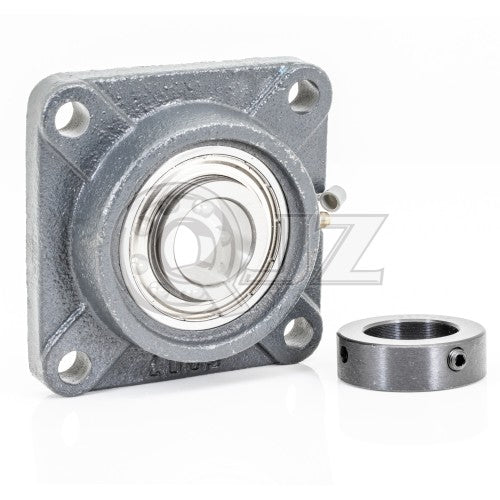 SAF205-16 - Cast Iron - 1 in Square Flange Unit SA205-16G + F205