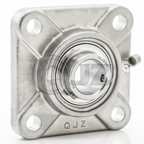 SSUCF209-28 - Stainless Steel - 1.75 in Square Flange Unit