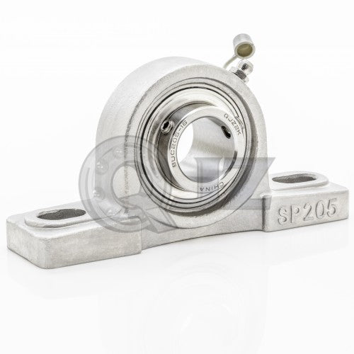 SSUCP205-16 Stainless Steel 1 in Pillow Block SUC205-16+SP205 – Bearing2000